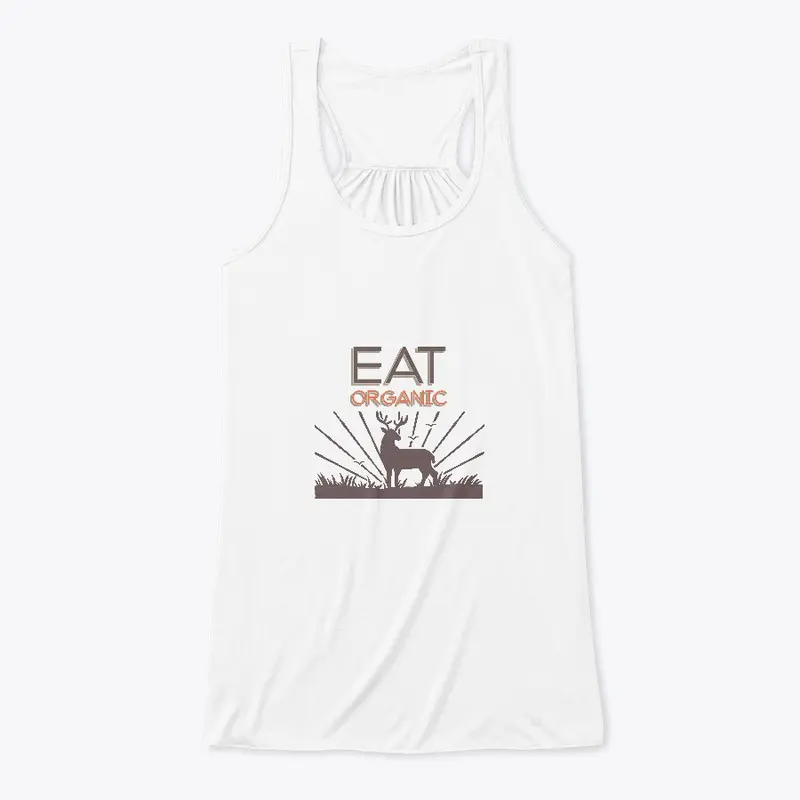 Deer Hunting Eat Organic T-Shirt